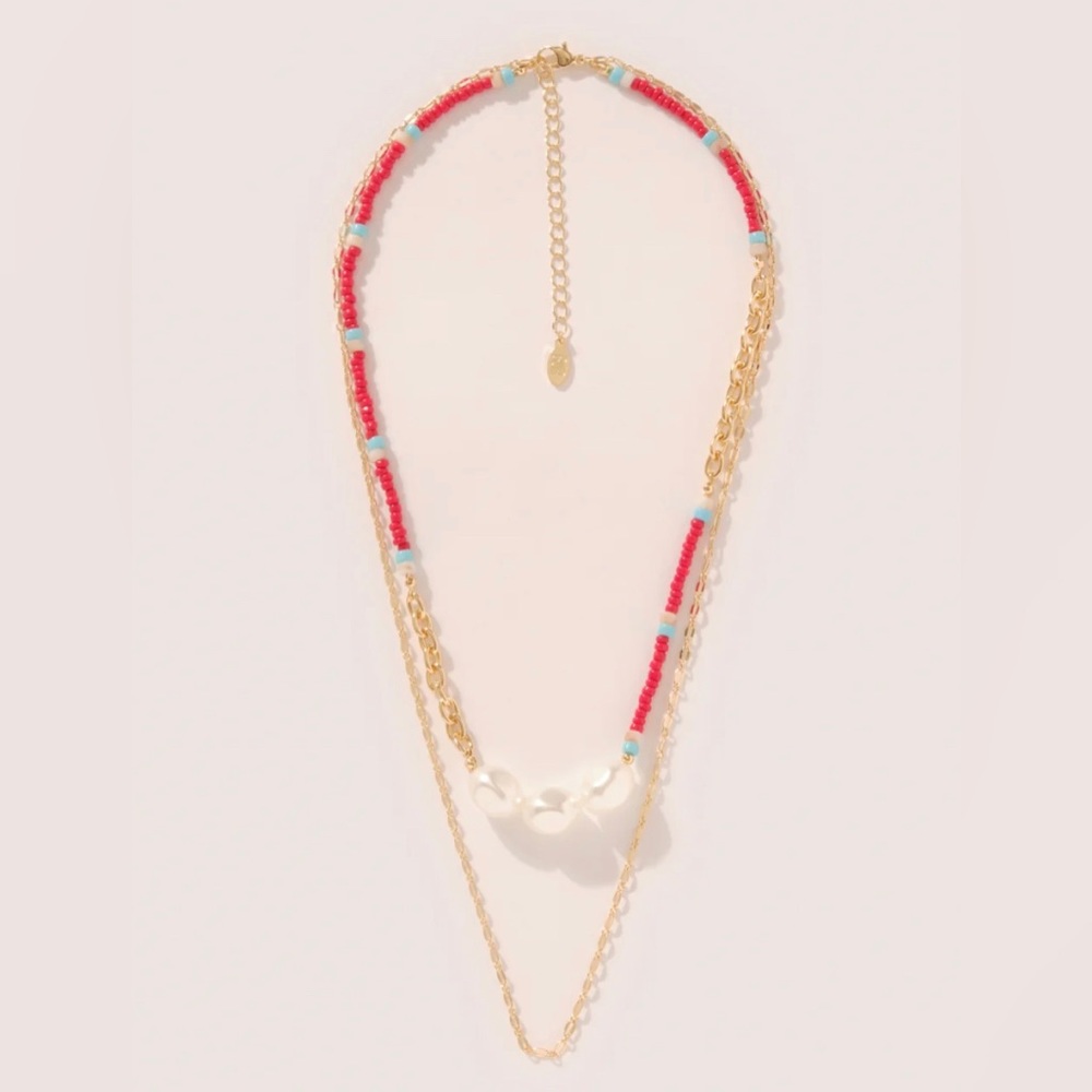 8 other reasons layered necklace